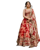 WEDDING BRIDAL WEAR DESIGNER LEHENGA CHOLI AT BEST RATE
