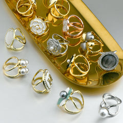 Flower Scarf Pin for Women