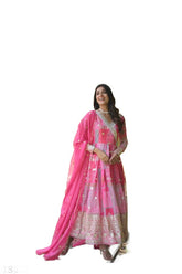 Premium Designer Readymade Gown Dupatta