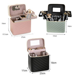 Portable Case Cosmetics And Jewelry Storage Box