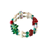 Elegant, Versatile Christmas Tree Bracelet