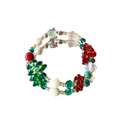Elegant, Versatile Christmas Tree Bracelet