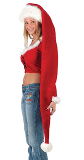Extra long Christmas hat