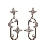 14K Gold Micro Inlaid Geometric Design