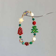 Elegant, Versatile Christmas Tree Bracelet