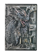 3D Vintage Embossed Leather Cover Notebook 200 Pages