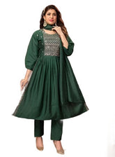 Sargam Festive Wear Readymade Nayra Cut Salwar Kameez