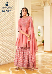 Ladies Flavour Designer Festival Collection Peplum Style Readymade 3pcs Suits