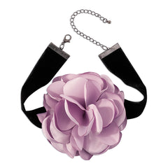 Rose Necklace Bracelet Pretty Floral Jewelry for Women