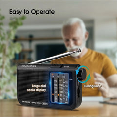 Retekess V117 Radio FM Portable Radios AM FM SW All Waves Radio