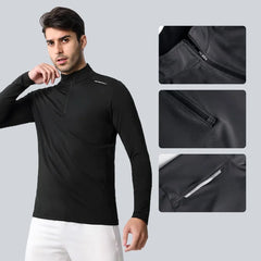 Men's Long Sleeves T-shirt Gym Yoga Top Fitness Wear Jerseys