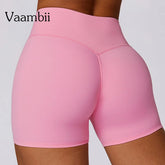 High Waist Workout Shorts Gym Wear Woman Fitness Outfits Yoga Pants