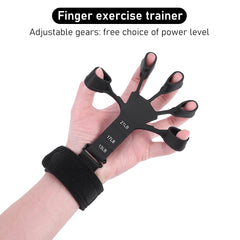 Finger gripper Finger exerciser Guitar finger exerciser Level 6 Resistance recovery Physical tool Patient hand enhancer