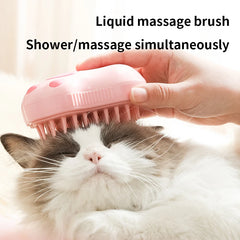 Cat Steam Brush Comb Dog Brush Electric Spray Cat Hair Brushes Massage Pet Grooming Hair Removal Combs