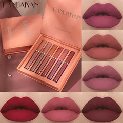 Matte Velvet Lip Gloss Waterproof Long-lasting Liquid Lipstick