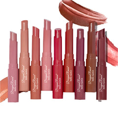 Matte Nude Lipstick 24 Hours Long Lasting Water Resistant Lip Gloss