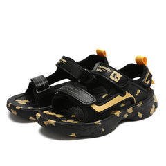 2023 Summer Boys Soft Sandals Fashion Children Shoes Autumn Light Cartoon Sandalias Flat Beach 4-12 Years Old Kids Shoes 12yrs