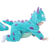 Baby Sully Romper Blue Warm Onesie Newborn Bebes Boy Girl Clothes