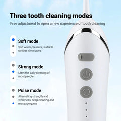 Oral Irrigator Water Flosser Electric Dental Whitening USB Rechargeable Gums Care Portable Cordless Jet Tooth