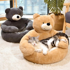 Bed Accessories Basket For Washable & Furniture Warm Pet Cats Pets
