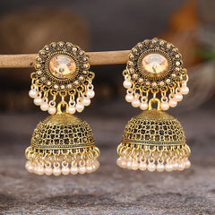 Kymyad Fashion Vintage Ethnic Earrings For Women