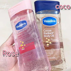Vaseline Body Care Oil Brightens Skin Tone Improves Dull and Dry Skin Body Gel Oil