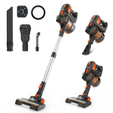 INSE V770 Cordless Vacuum Cleaner Powerful Brushless Motor, Ultra Quiet Lightweight ORANGE