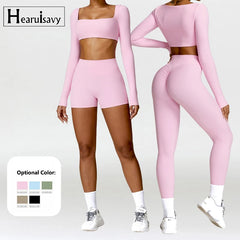 Women Quick-Drying Gym Set 2PCS Yoga Suit Women