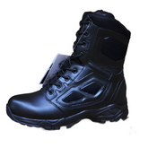 Mens Military Army Boot Genuine Leather Vintage Lace Up Waterproof Safety Shoes