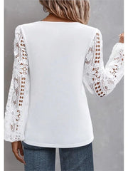 Casual New Arrivals Shirts And Blouses Elegant Female Loose Long Sleeve Tops Women Clothing - Xprespick