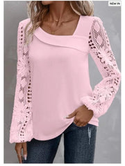 Casual New Arrivals Shirts And Blouses Elegant Female Loose Long Sleeve Tops Women Clothing - Xprespick