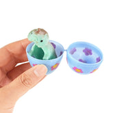 Easter Fillable Opening Egg Colorful Plastic Eggs Kids Favors Easter Party