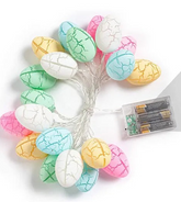 Party LED Light Egg-Shaped Fancy Lantern Decorative String Lights Festival Decorations for Easter