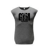 Men's Summer Fitness Sleeveless T-shirt