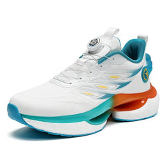 Men's New Fashion Rotating Button Sneakers Running Shoes Women's Thick Sole Slow Running Shoes