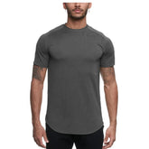 Shling Gym Long Line T Shirts Shling Men's Tshirt mens cloth mens t shirt