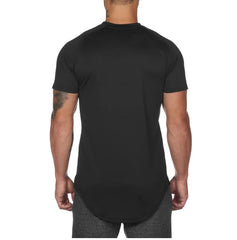 Shling Gym Long Line T Shirts Shling Men's Tshirt mens cloth mens t shirt
