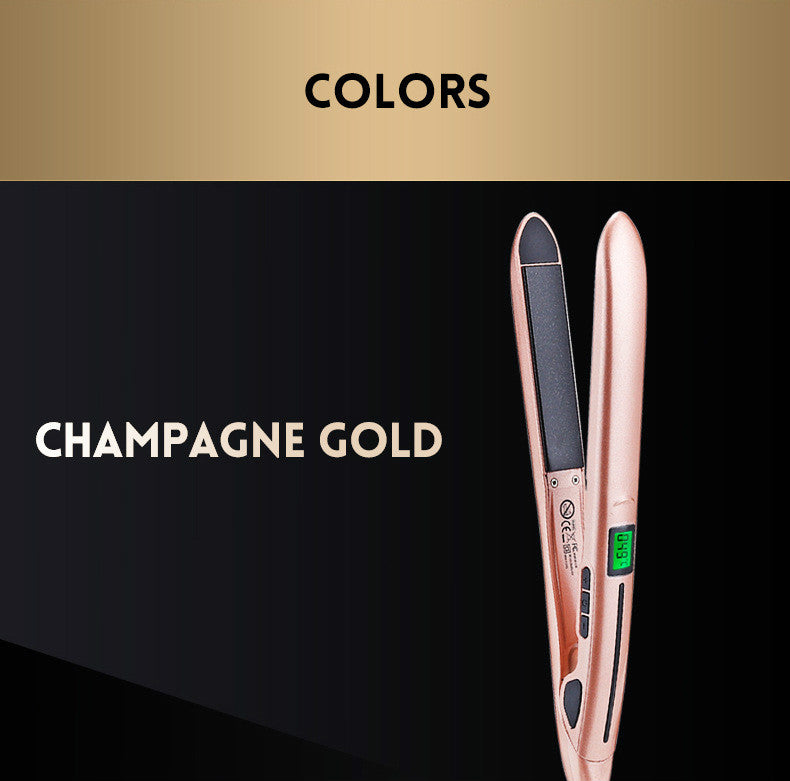 Straightening and curling Mini hair straightener