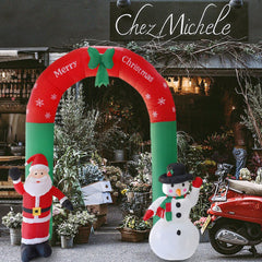 Giant Arch Santa Claus