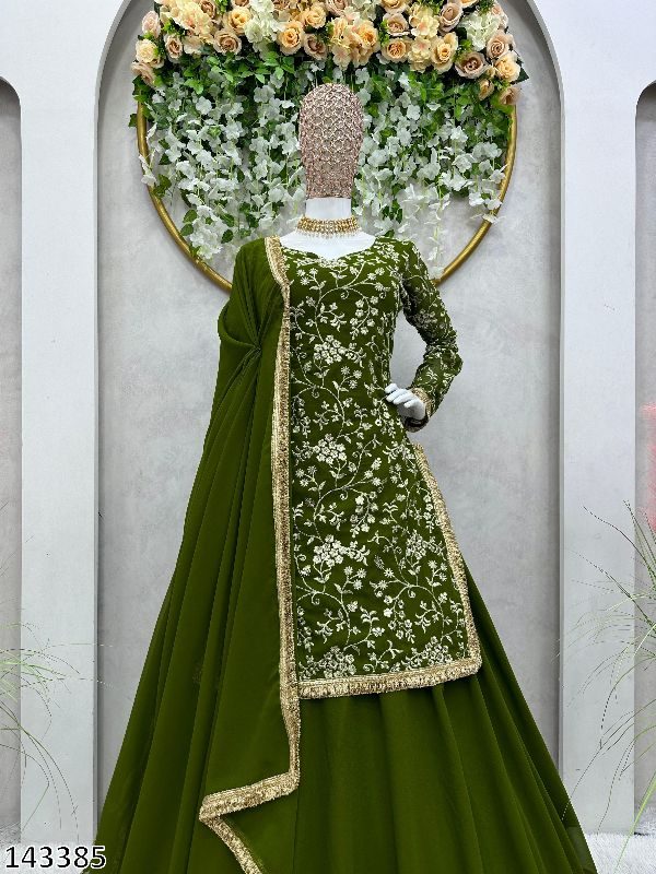 Trending Wedding Collcetion Top Lehngha With Dupata