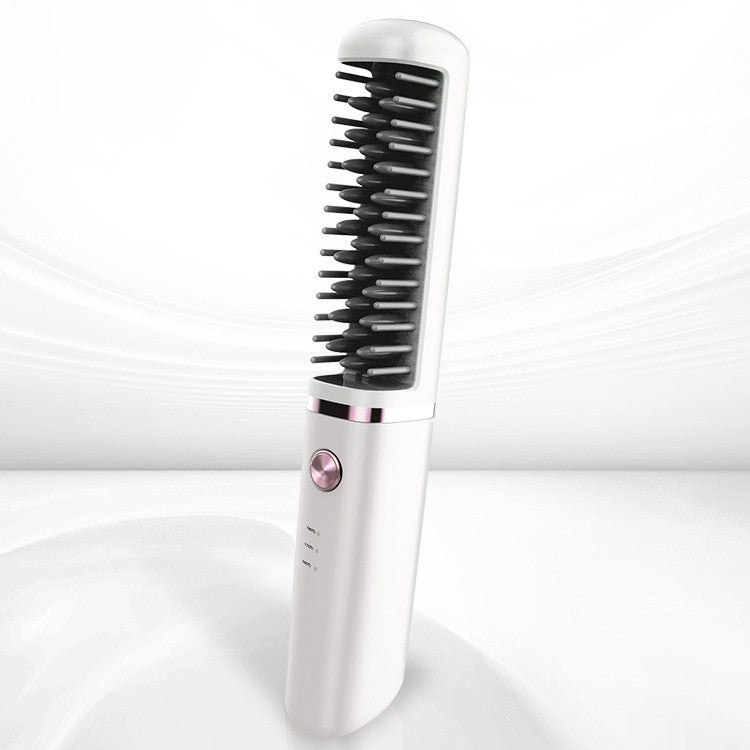 Rechargeable Heat Hair Straightener Brsuh
