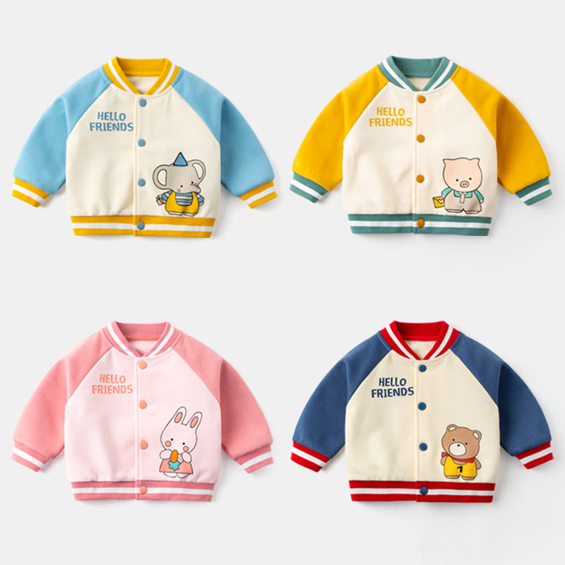 Baby jackets girls' tops newborn clothes