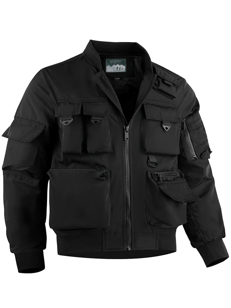 2023 Fall And Winter Men's Casual Versatile Trend Outdoor Military Cross - Country Sports Windproof Waterproof Tactical Jacket - Xprespick