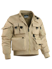 2023 Fall And Winter Men's Casual Versatile Trend Outdoor Military Cross - Country Sports Windproof Waterproof Tactical Jacket - Xprespick