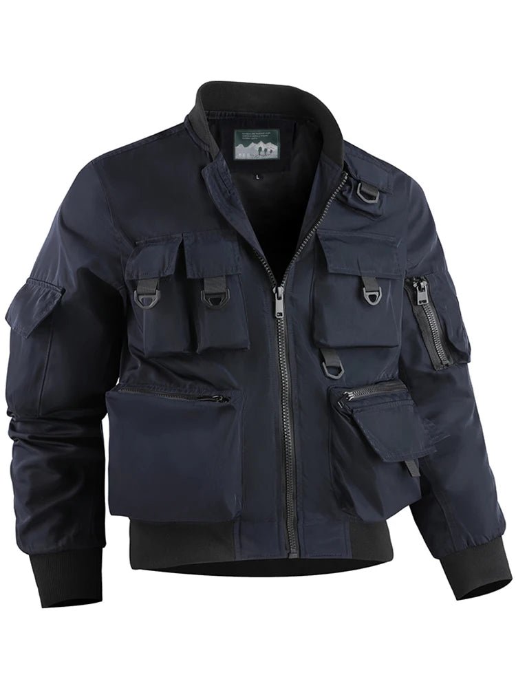 2023 Fall And Winter Men's Casual Versatile Trend Outdoor Military Cross - Country Sports Windproof Waterproof Tactical Jacket - Xprespick