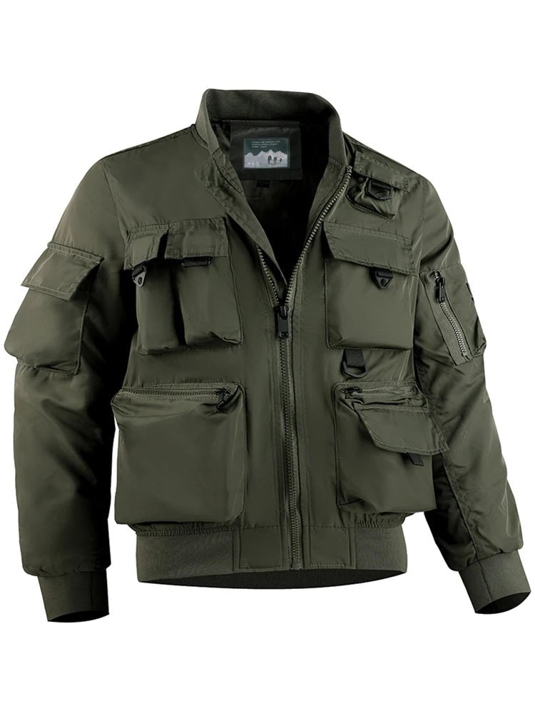2023 Fall And Winter Men's Casual Versatile Trend Outdoor Military Cross - Country Sports Windproof Waterproof Tactical Jacket - Xprespick
