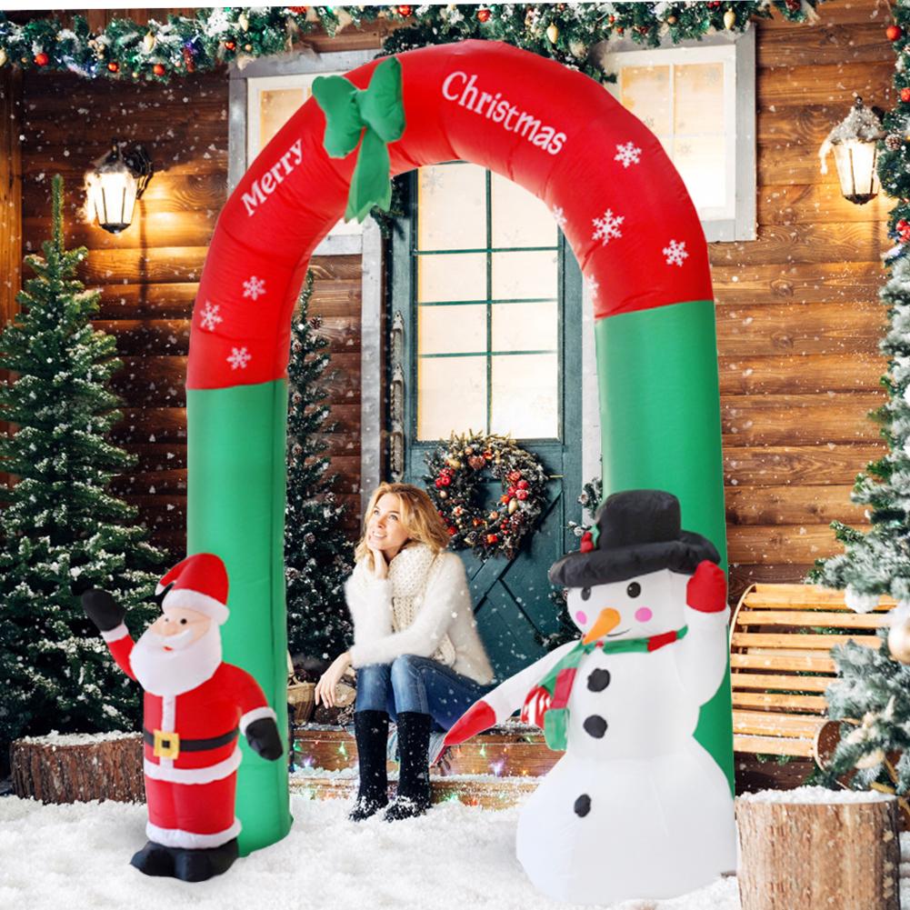 Giant Arch Santa Claus