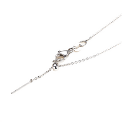 Needle Gold-Plated Necklace Pendant Chain