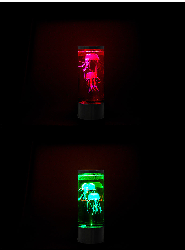 Shling LED Jellyfish Aquarium Lamp Night Light Shling Aquarium Aquarium Lamp decoration light Night Light