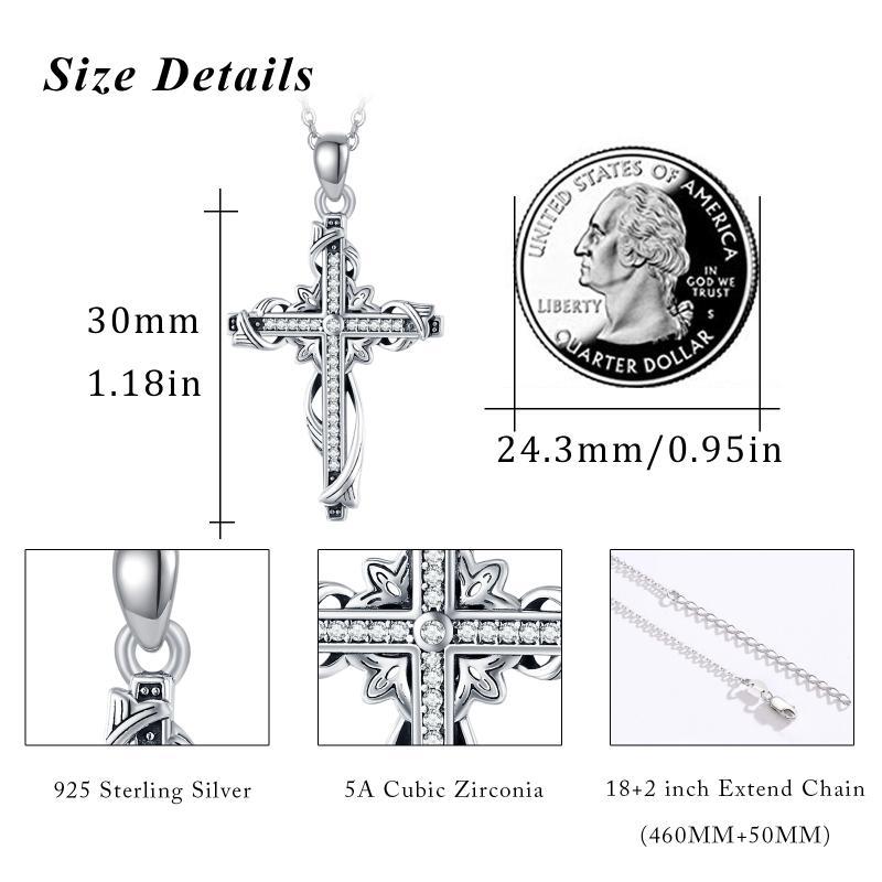 Cross Pendant Necklace for Women